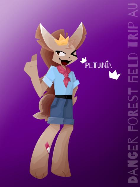 Petunia - Danger forest field trip AU