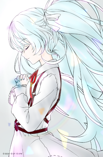 初音ミク 塗りマス Ibispaint