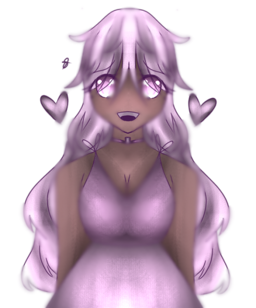 A Girl With flowy Hair