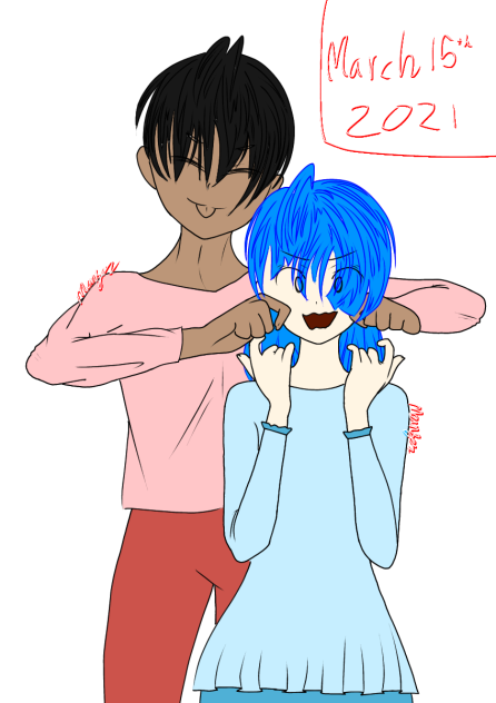 Drew this for a contest thing