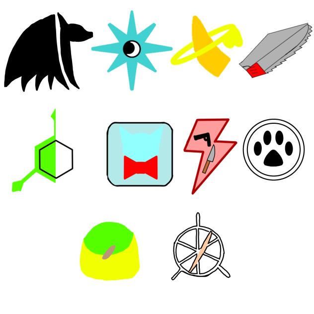 オリのマーク素材