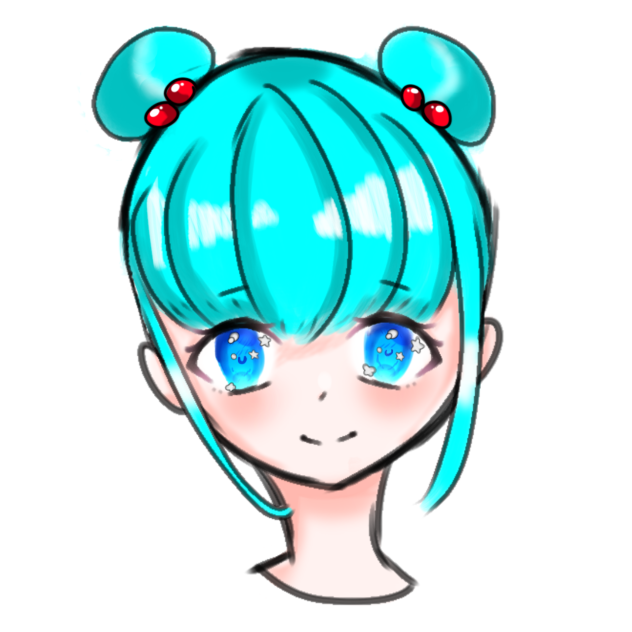 How to color an anime head!