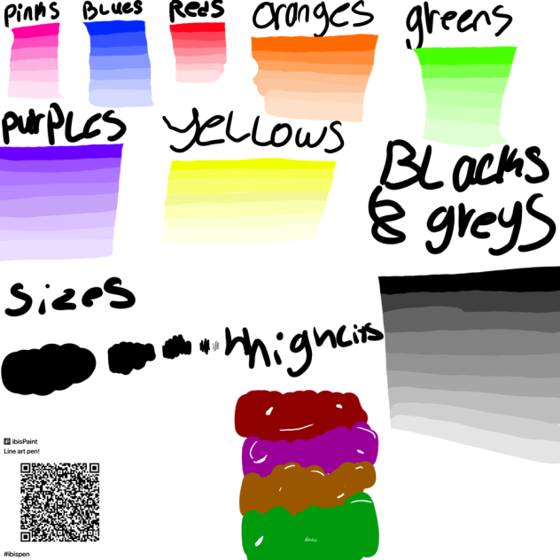My line art pen! - ibisPaint