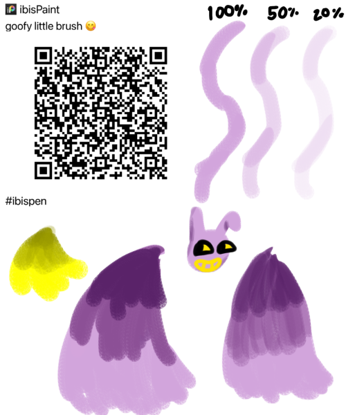 Goofy little brush I made ;3