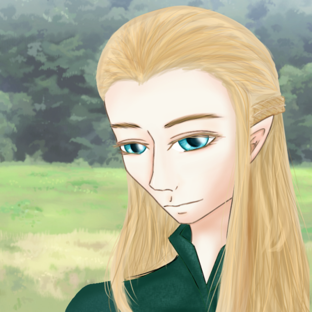 LOTR inspired Elf - ibisPaint