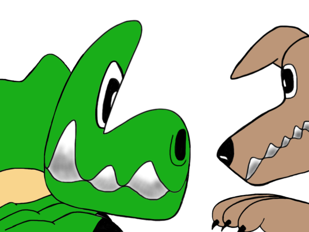 Gator vs Dog