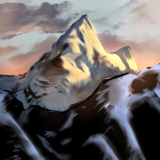 mountain - ibisPaint