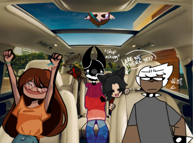 Car collab -road trip❓-