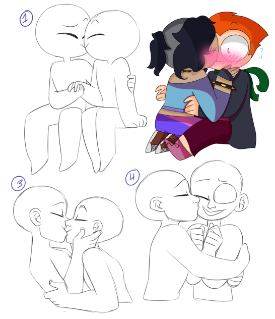 Kissing collab❓❓❓❓