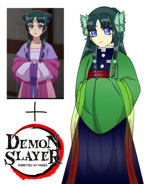 Apothecary diary plus demon slayer👹🗡🧬🧪