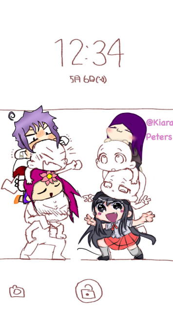 Wallpaper collaboration - ibisPaint