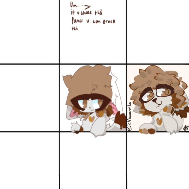 gatinho bonitinho (3x3collab)