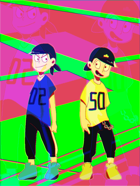ダンサーカラ松、ダンサー十四松！