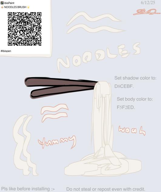 🍜 NOODLES BRUSH 🌟