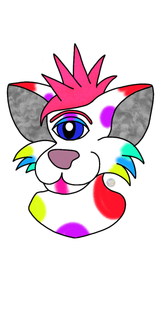 cyclopes feline punk artist