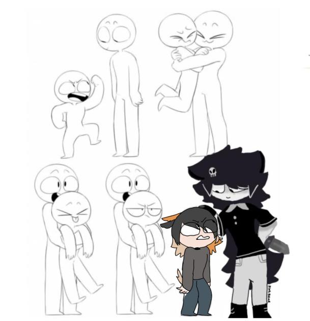 Short and tall collab