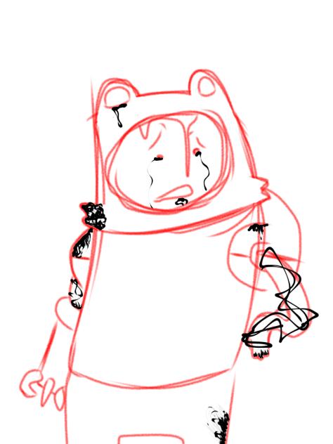 Finn's funny face and Finn AU