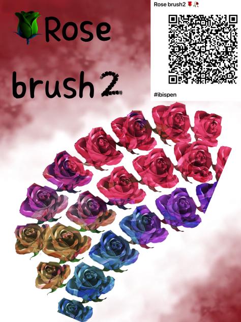 Rose brush but darkness 🥀🥀🥀