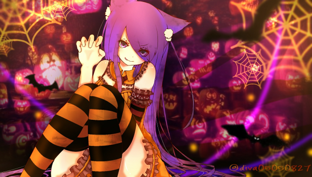 ハロウィン🎃でぃにゃんさん宛