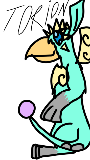 Torion the horned bird