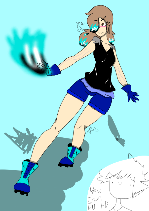 Blue Flames - ibisPaint