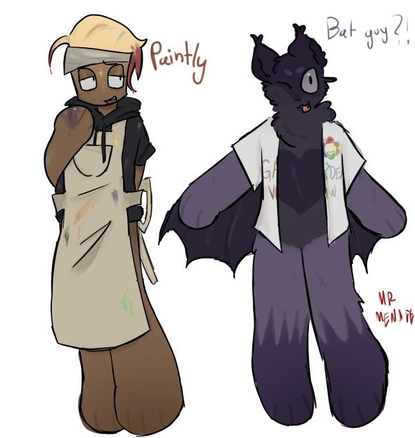 just some dandys world ocs!