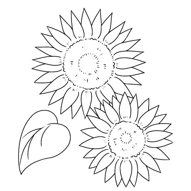 簡易化した花２