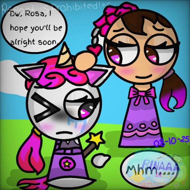 Don't cry, Rosa ❤️