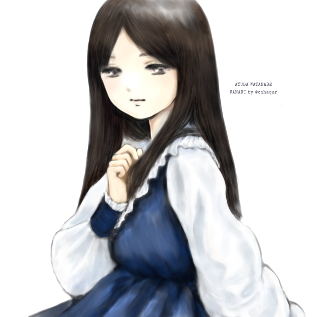 渡邉歩咲ちゃんファンアート。