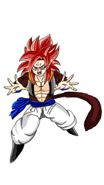 ゴジータ4 シールデフォルメ復元