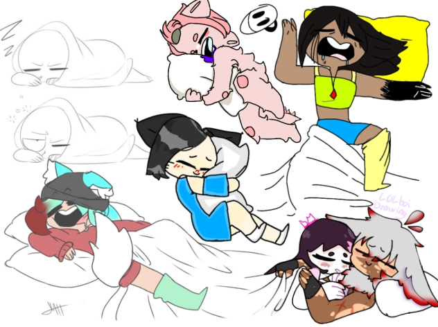 Sleep collab - ibisPaint