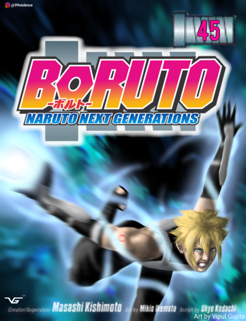 Boruto Manga Cover Concept