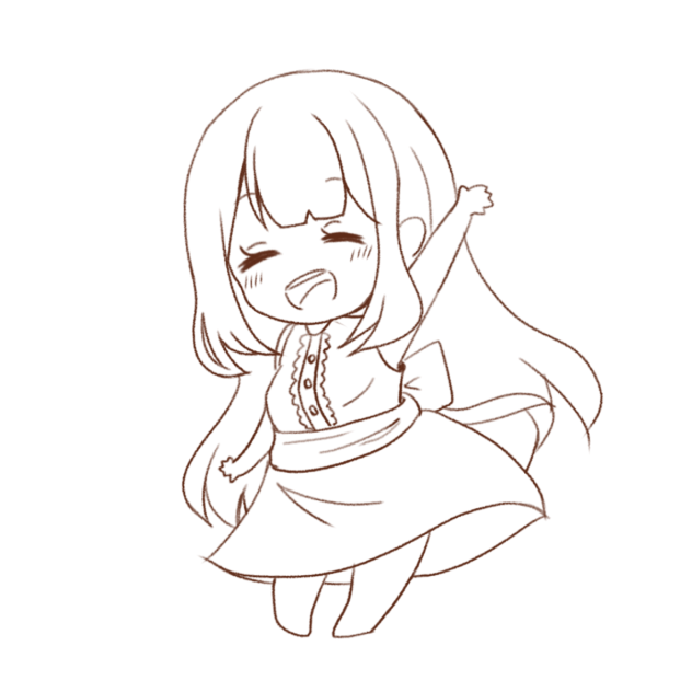 デフォルメワンピース