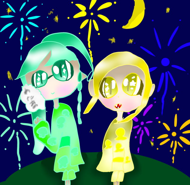 はなび💚💙💛❤️🩵💜
