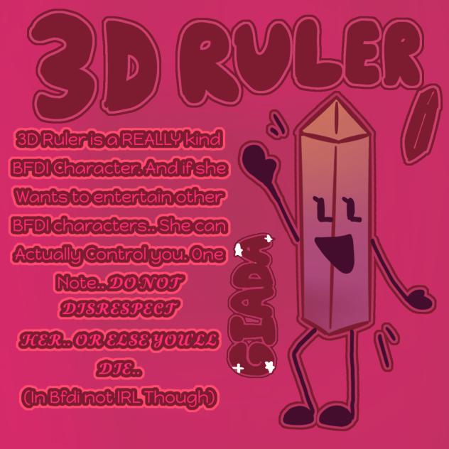𝓑𝓕𝓓𝓘🩷📏3D Ruler 📏🩷