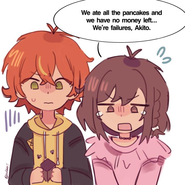 ”We’re failures, Akito.”