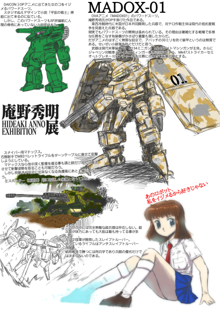 Daicon3 パワードスーツ Ibispaint