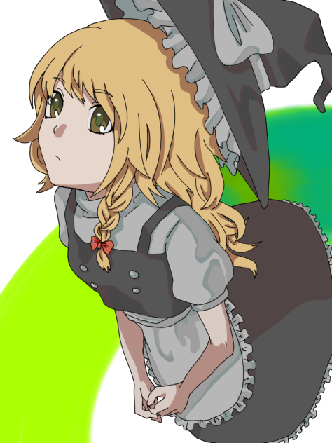 魔理沙アニメ塗り Ibispaint