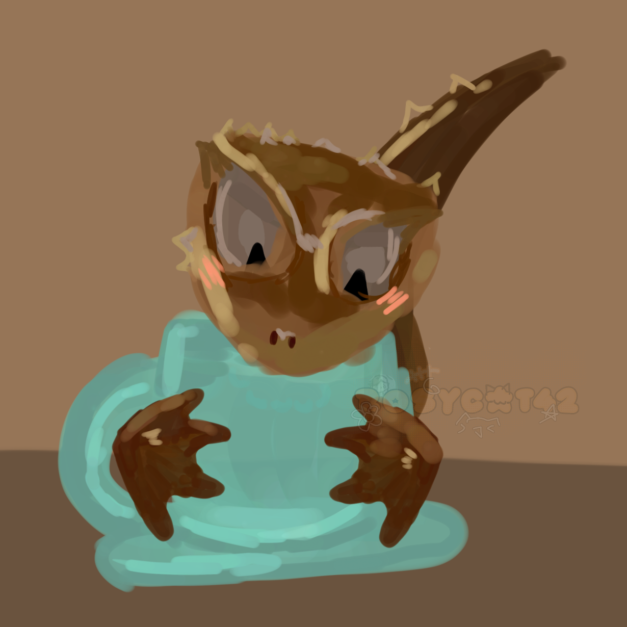 GUYS I DREW A LIZARD ARE U PROUD - ibisPaint
