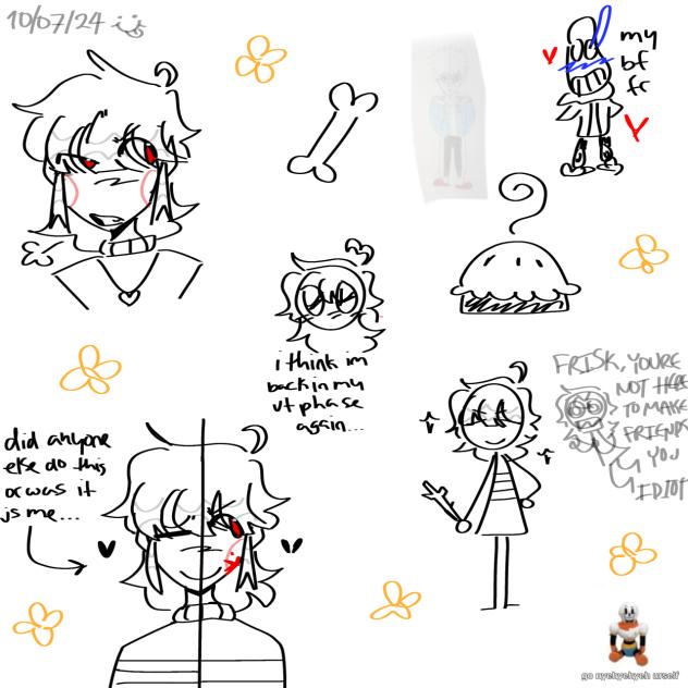 i think im back to my ut phase,,😨 - ibisPaint
