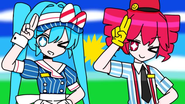 メズマライザーの線画塗りました！