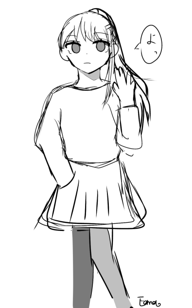 モノクロ（下書き）