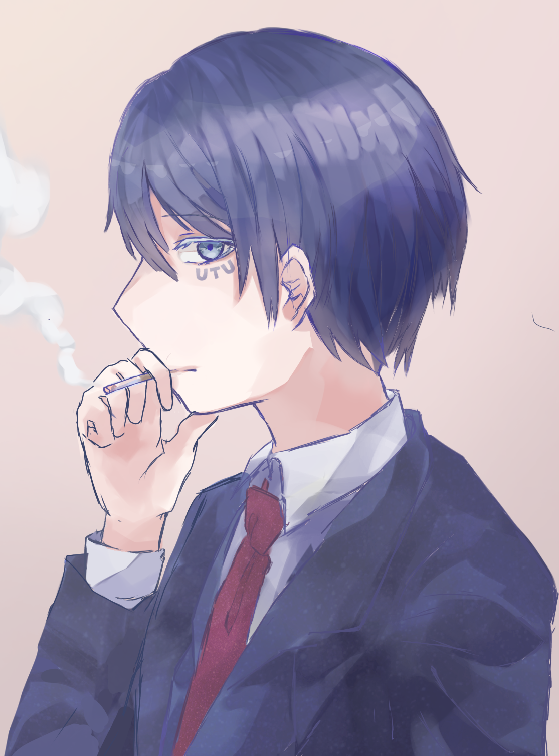 綺麗な瞳をした鬱先生 G Ibispaint