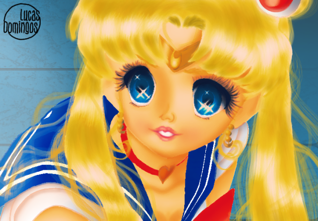minha releitura da sailor moon.