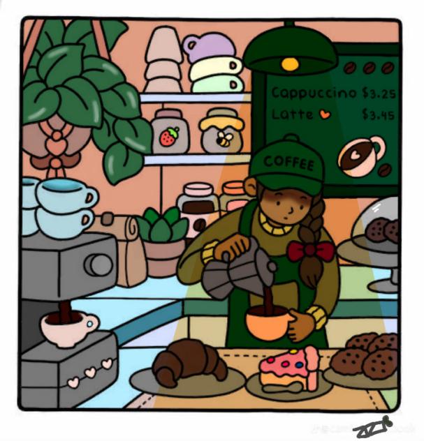 Cafe - ibisPaint