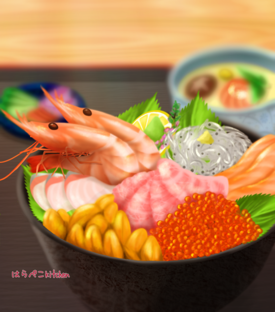 海鮮丼