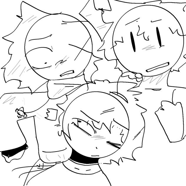 Line art but too lazy to color it.