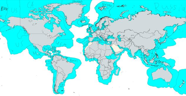 Waters of Countries(naval)