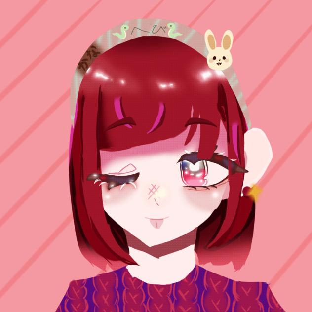 なんか過去に描いたののリメイク!!!てか今ヘビ年じゃない(´；ω；｀)