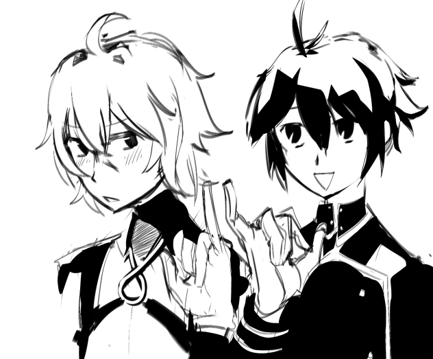 yuu x mika seraph of the end